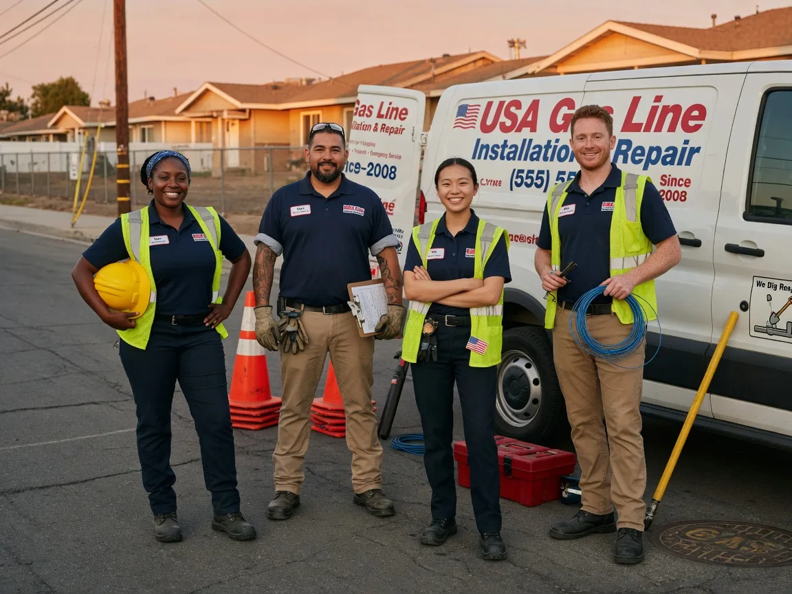 Gas Line Installation company in Woosung, IL